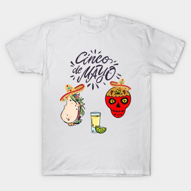 Cinco de Mayo T-Shirt by DePit DeSign